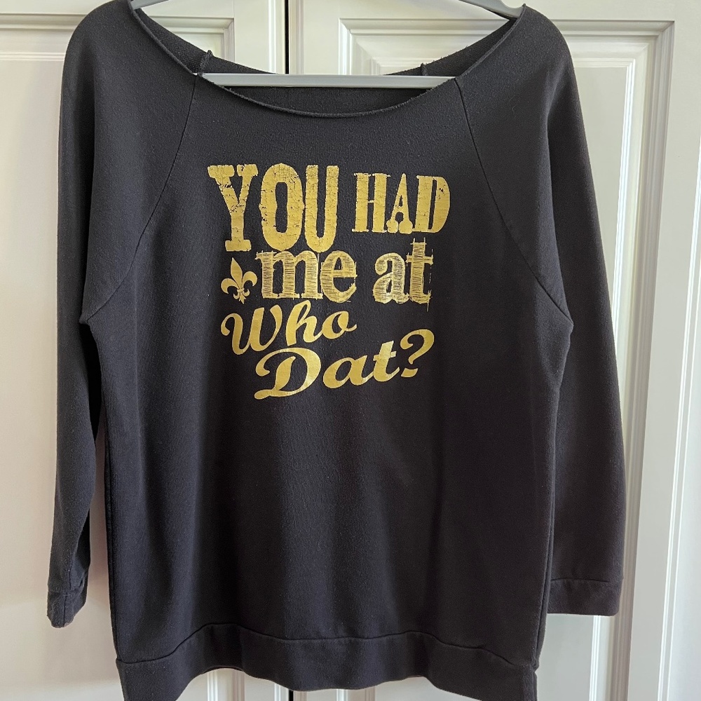 Who Dat Fleur-de-lis Sweatshirt